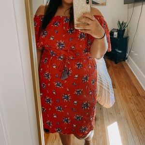 Off the shoulder, summer dress
